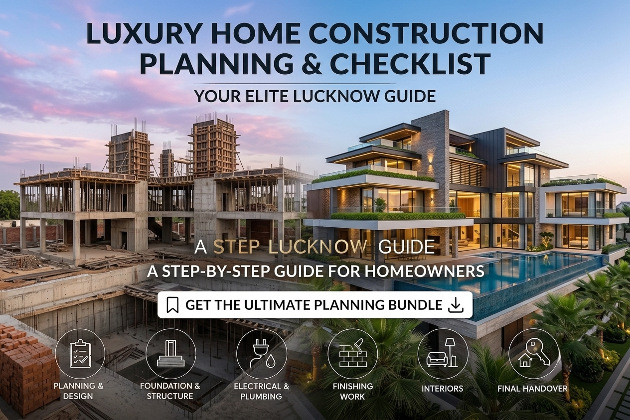 House construction checklist Lucknow