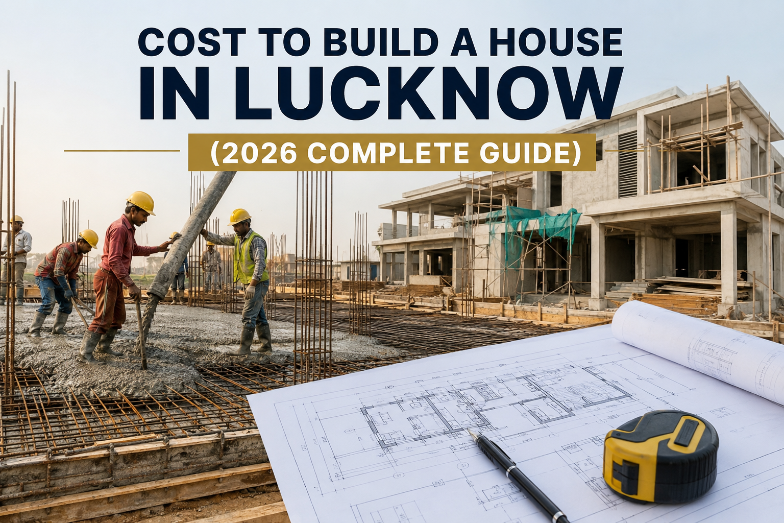 Cost to Build a House in Lucknow (2026 Complete Guide)
